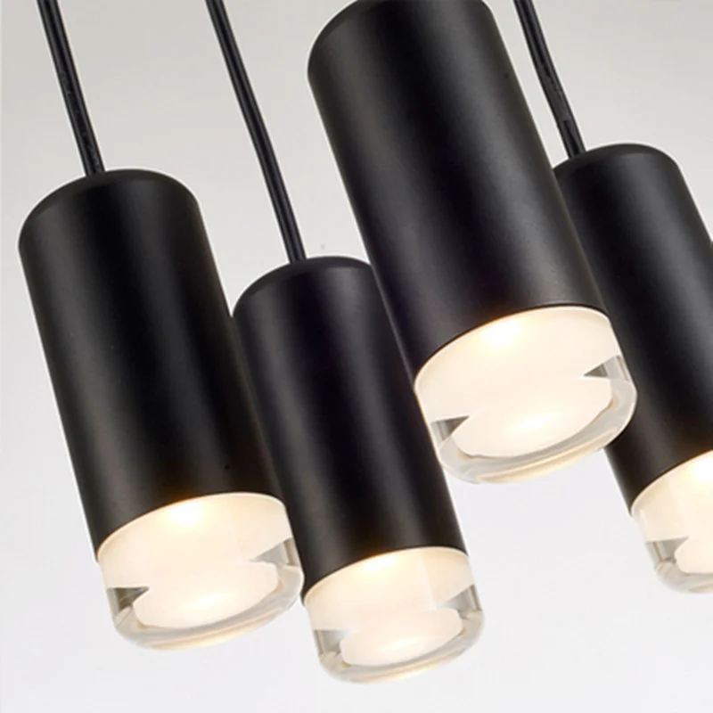 

Industrial Art DIY Wall Lamp Long Line Black Wall Light Minimalist Wall Mounted LED Wrought Hanging Lamps Bedroom Living Room G9