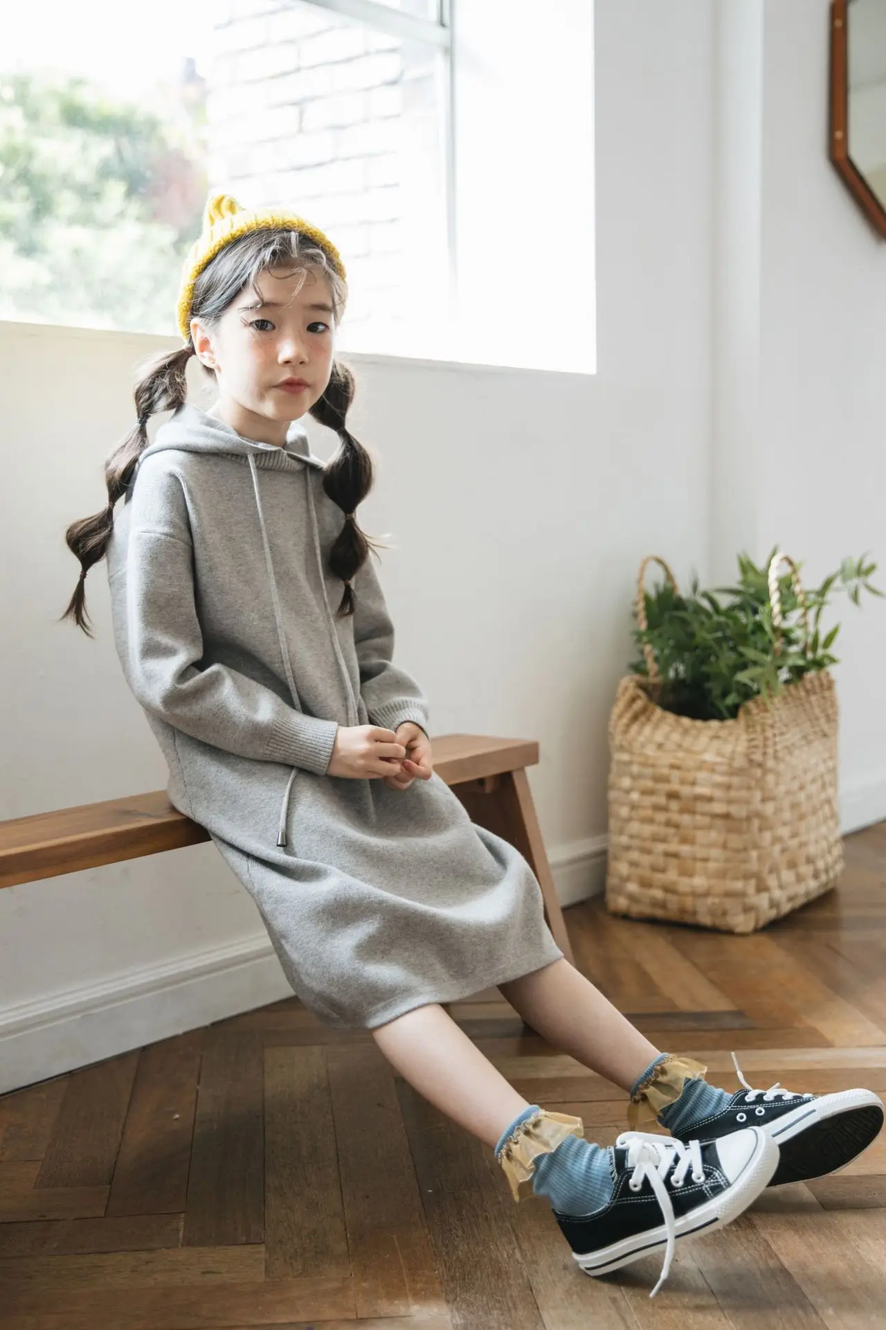 Рождественское платье для девочек осенний свитер одежда зимнее длинное