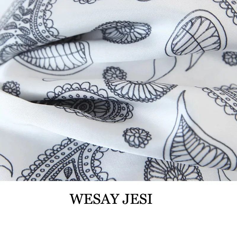

WESAY JESI 2021 Summer New Ladies Tube Top Vest One-Line Collar Irregular Pattern Halter Bow Knot Slim And Comfortable