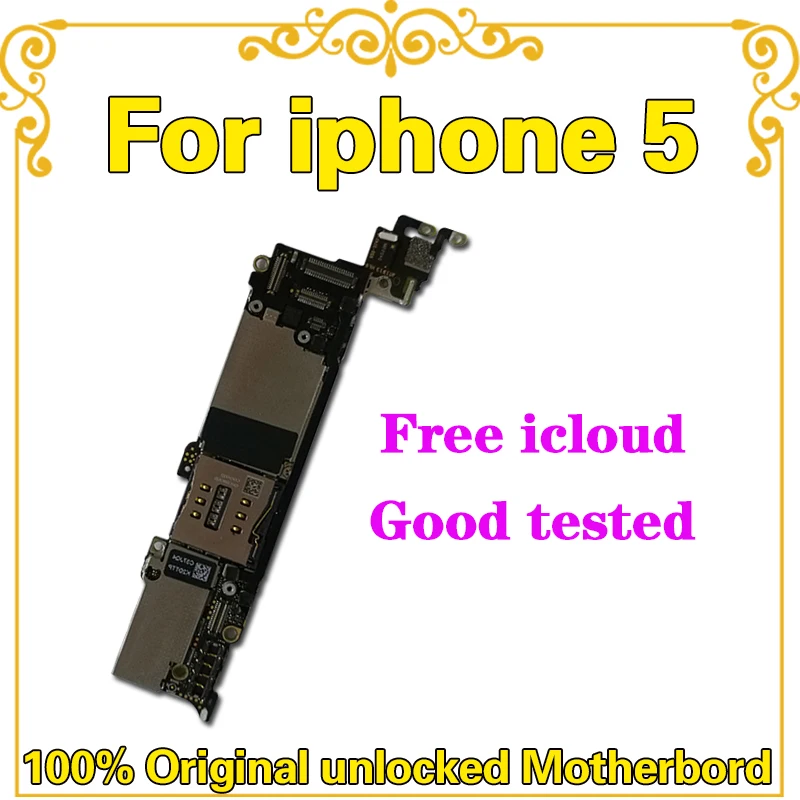Бесплатный iCloud для iphone 5 материнская плата с полным чипом оригинальная