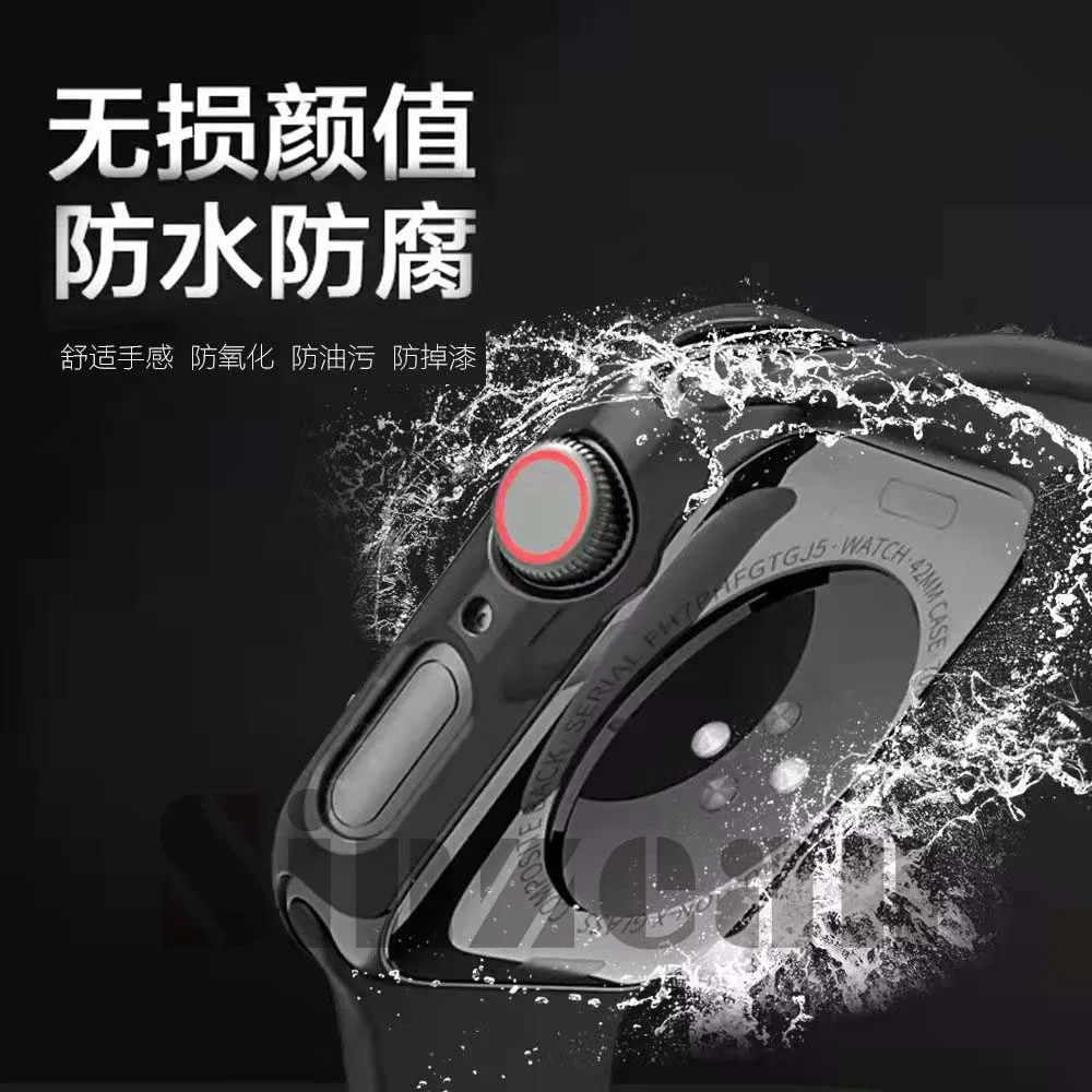 Гидрогелевая пленка для Apple Watch S7 45 мм 41 38 42 40 44 защитная задняя iwatch 7 6 5 4 3 2SE