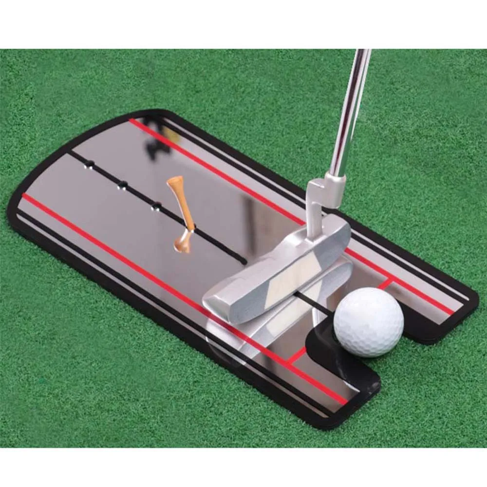 Портативное зеркало для игры в гольф тренажер выравнивания и прямой глаз