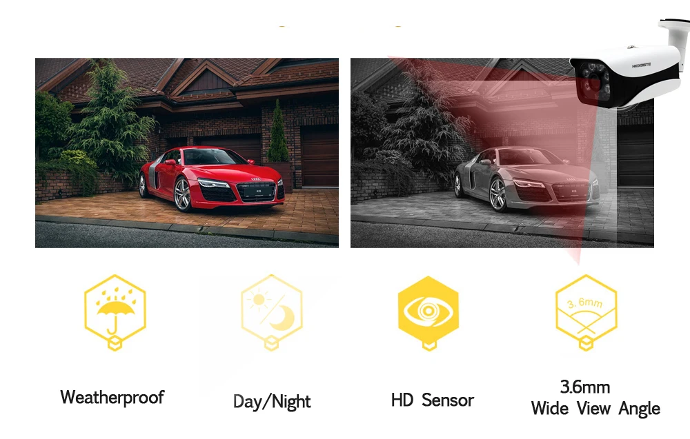 Супер Full HD 8CH AHD 5MP дома наружного видеонаблюдения Камера Системы 8 канальный видео, для наблюдения, безопасности, Камера комплект 8ch 5.0MP AHD DVR