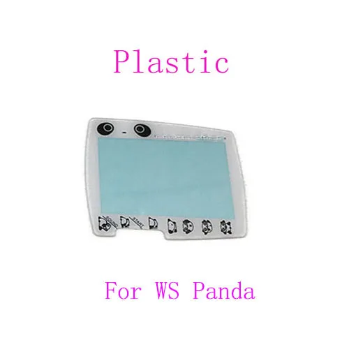 Panda For WS Серебристо-белая Замена для защиты объектива BANDAI WSC WS WSC Wonder Swan - Цвет: Panda For WS