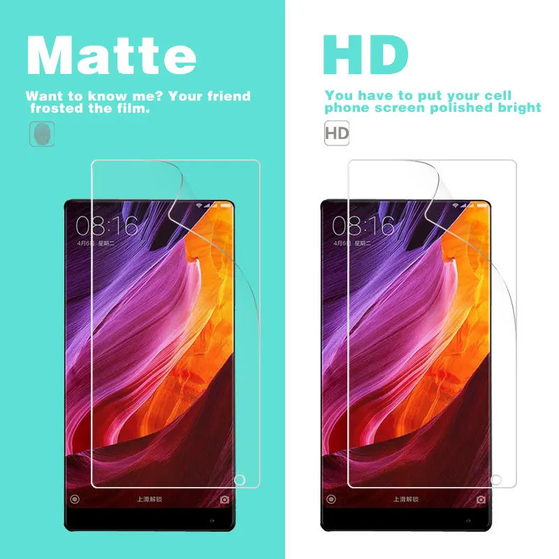 

Прозрачная глянцевая пленка HD для Xiaomi Mi 5s 5x6 6X 8 Se Max 3 Pro Plus Mix 2 2S Play, Антибликовая, устойчивая к царапинам пленка для ЖК-экрана