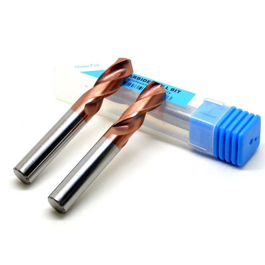 30% скидка твердосплавные сверла с ЧПУ HRC55 карбид вольфрама для металлических