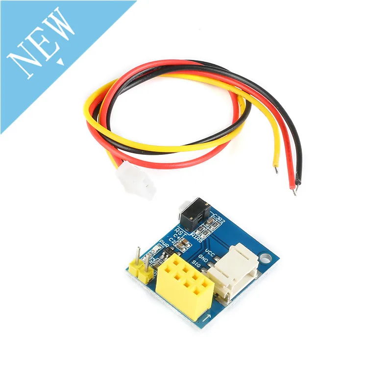 ESP8266 ESP-01 ESP-01S WS2812 RGB светодиодный светильник модуль для Arduino ESP 01 контроллер адаптер модуль электронный DIY Kit