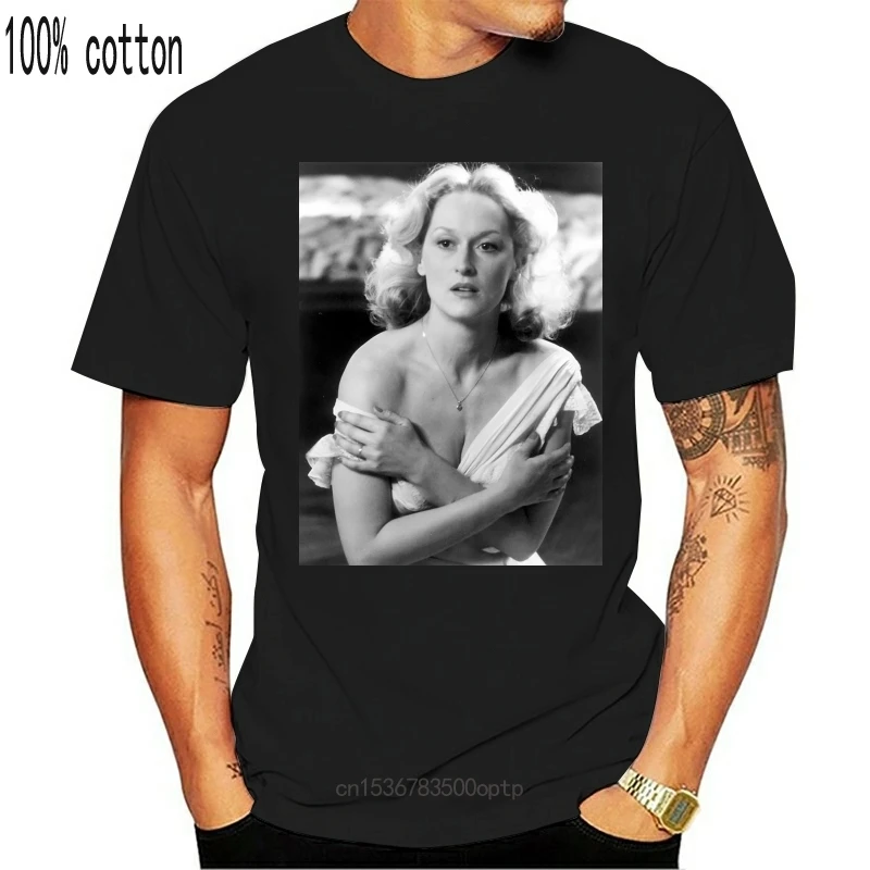 

New Meryl Streep Tshirt Herren T Shirt