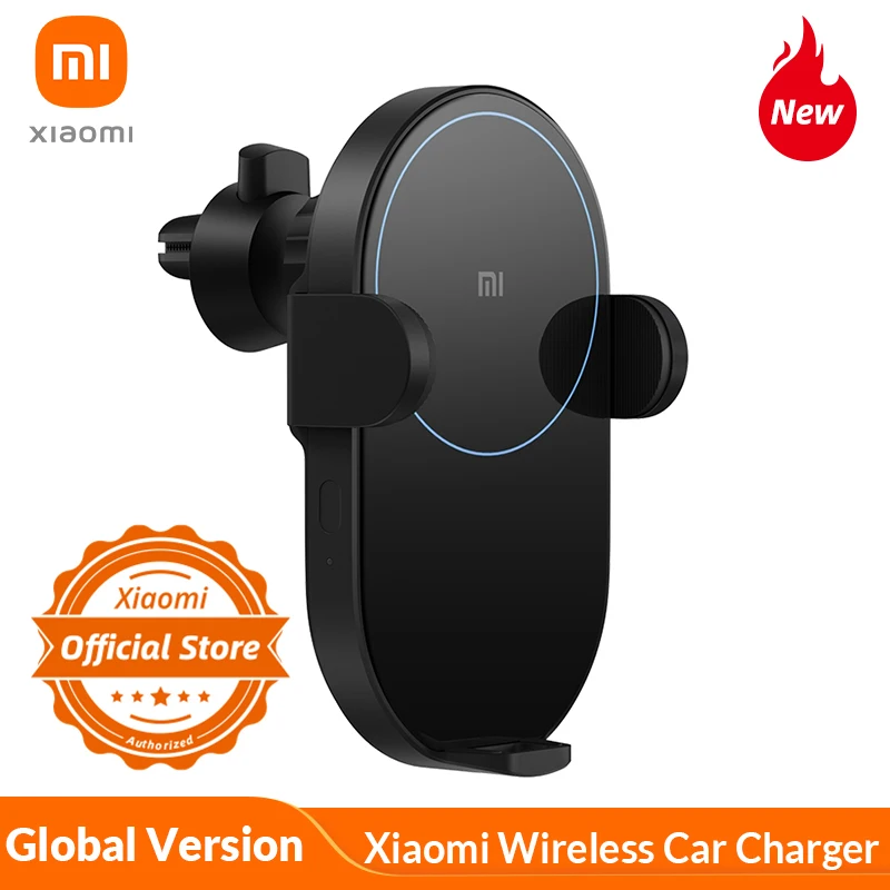 Беспроводное Автомобильное зарядное устройство Xiaomi Mi 20 Вт с интеллектуальным