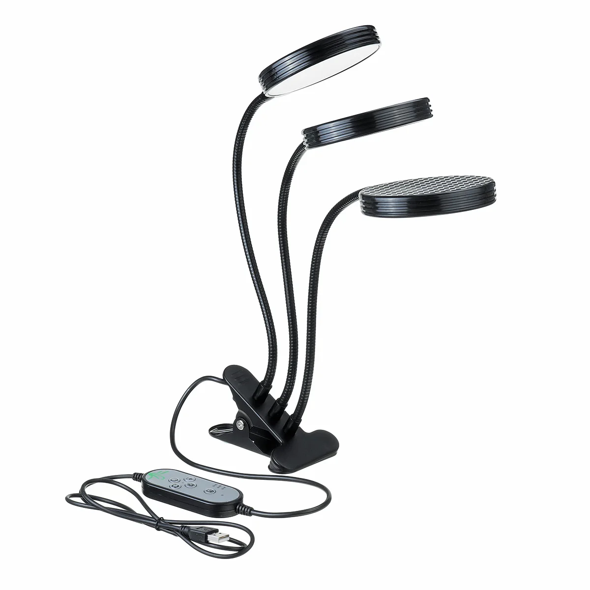 

120W Dimmable Plant Grow Light 1/2/3 Heads 234 LED Beads Timing Full Spectrum Phyto Grow Tube Lamp Greenhouse Fitolamp Box Tent