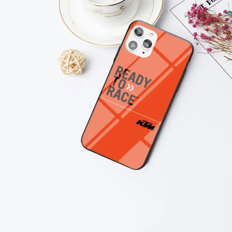 

Ready To Race Soft Cover Phone Case For IPhone 6 6s 7 8 Plus X Xs Xr Xsmax 11 12 Pro Promax 12mini Tempered Glass