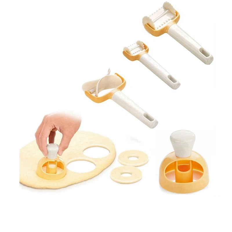 Rolling Angel бисквит Rolling Crimpe Cutter формочка для печенья, для украшения торта, сделай сам, набор пистолета, милый семейный кухонный гаджет, Прямая поставка