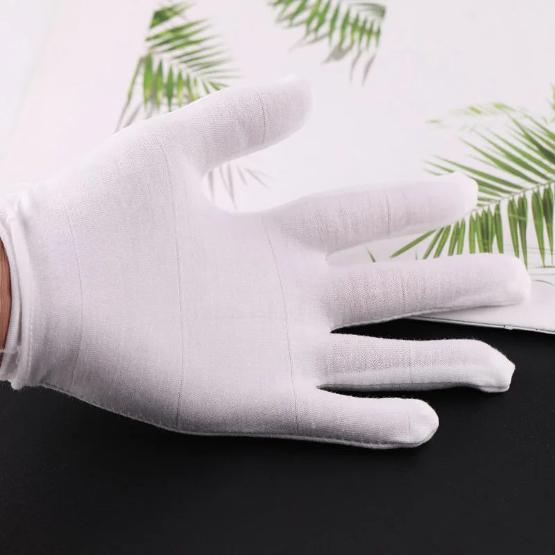 

Хлопковые перчатки, аксессуары для ювелирных изделий, 2 шт.