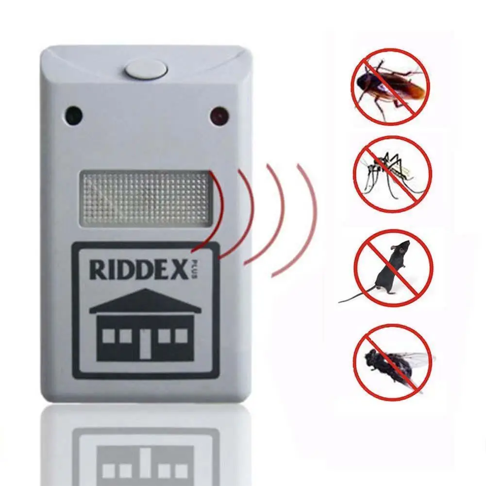 Репеллент от вредителей Riddex Plus ультразвуковой электронный прибор для