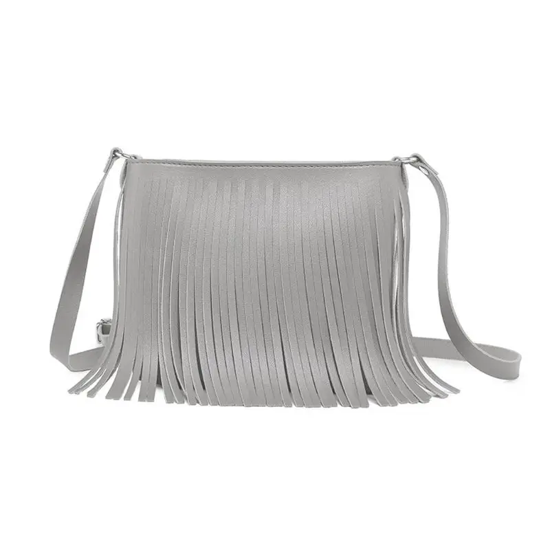 

Fashion 2019 New Casual Ladies Women Bag Shoulder Bag Tassel Messenger Mobile Phone Bag 20CA