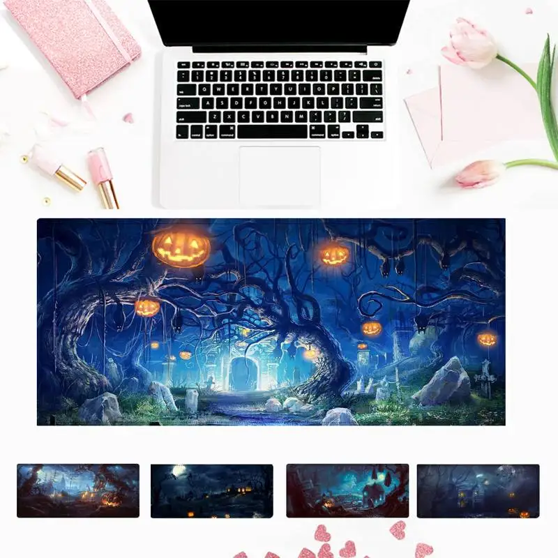 

Лидер продаж, коврик для мыши на Хэллоуин, игровой коврик для клавиатуры, Настольный коврик для мыши, игровые аксессуары для Overwatch