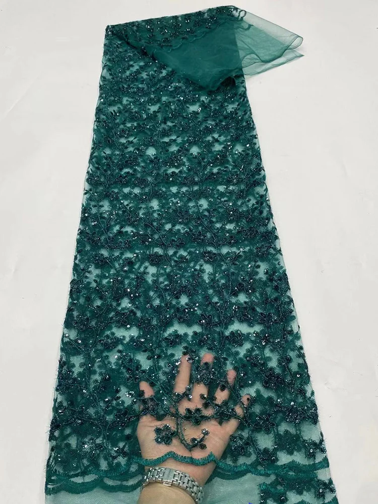 

YILIBER Lot French Eyelash Lace Fabric 130cm White Black Diy Exquisite Lace Embroidery Clothes Wedding Dress Accessories