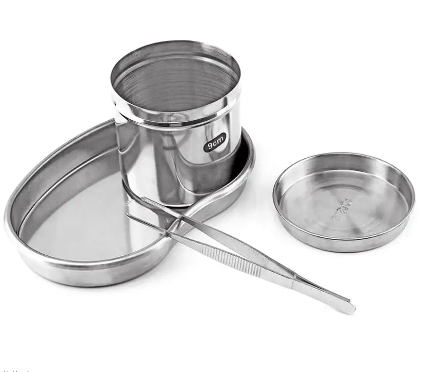 3 шт./комплект бак для стерилизации из нержавеющей стали| |