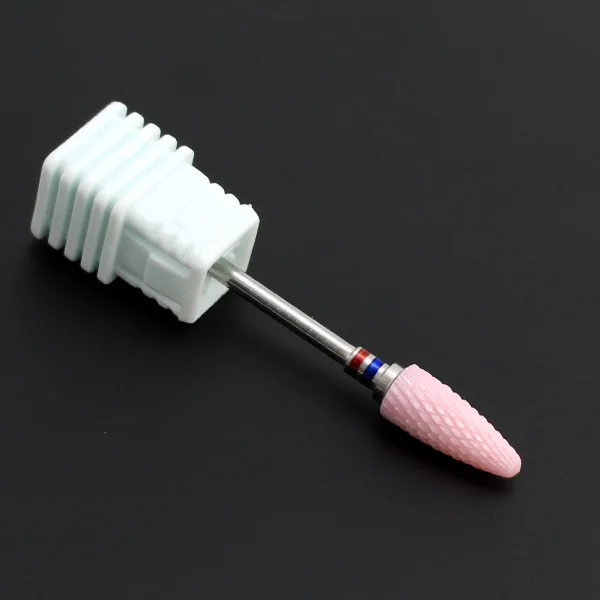 Pink-3 ERUIKA, 1 шт., фреза, керамический сверло для ногтей, электрические маникюрные машинки, педикюр, инструмент для маникюра - Цвет: Pink-3