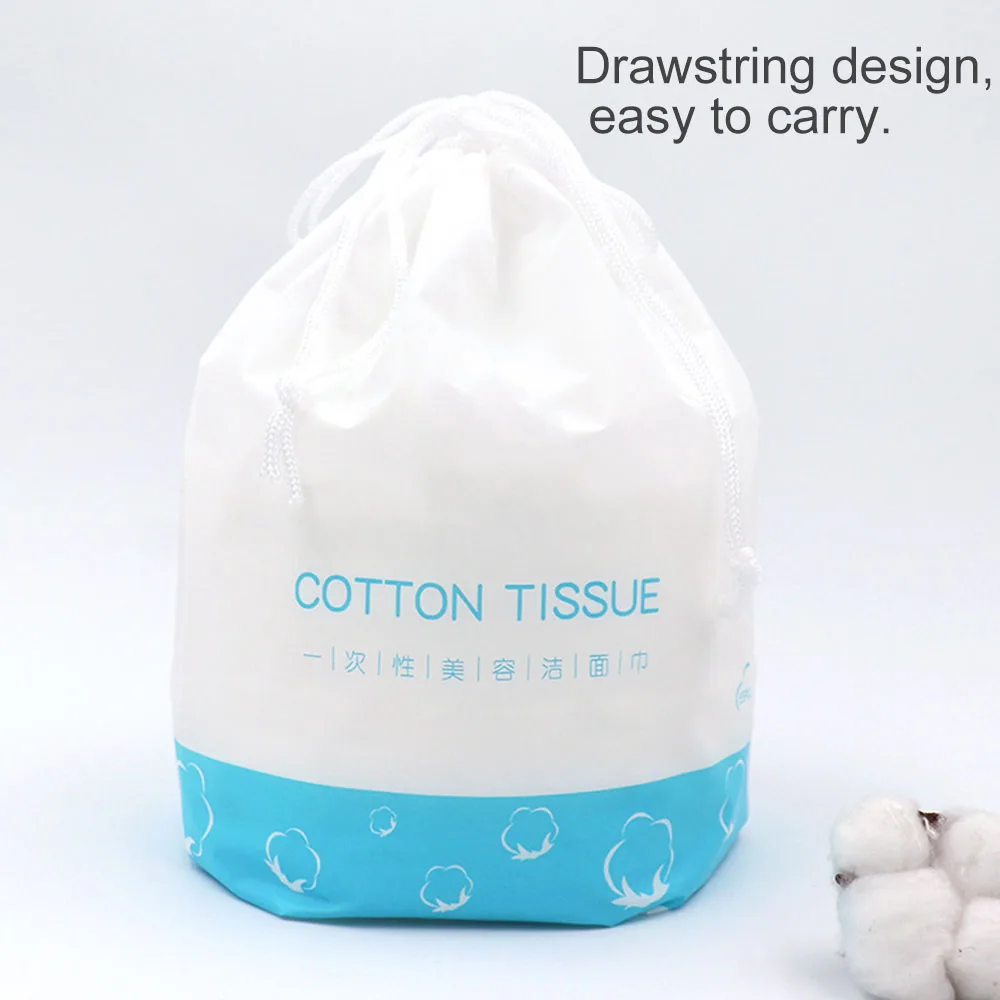 

2 Rolls Disposable Facial Tissues Face Towel Non-woven Tissue One-Time Makeup Wipes Cotton Pads Facial Cleansing Roll Paper Bag