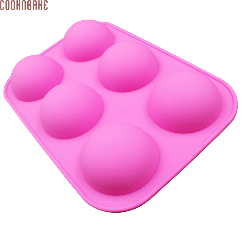COOKNBAKE силиконовая форма для торта купольная выпечки Шоколадный пудинг 6