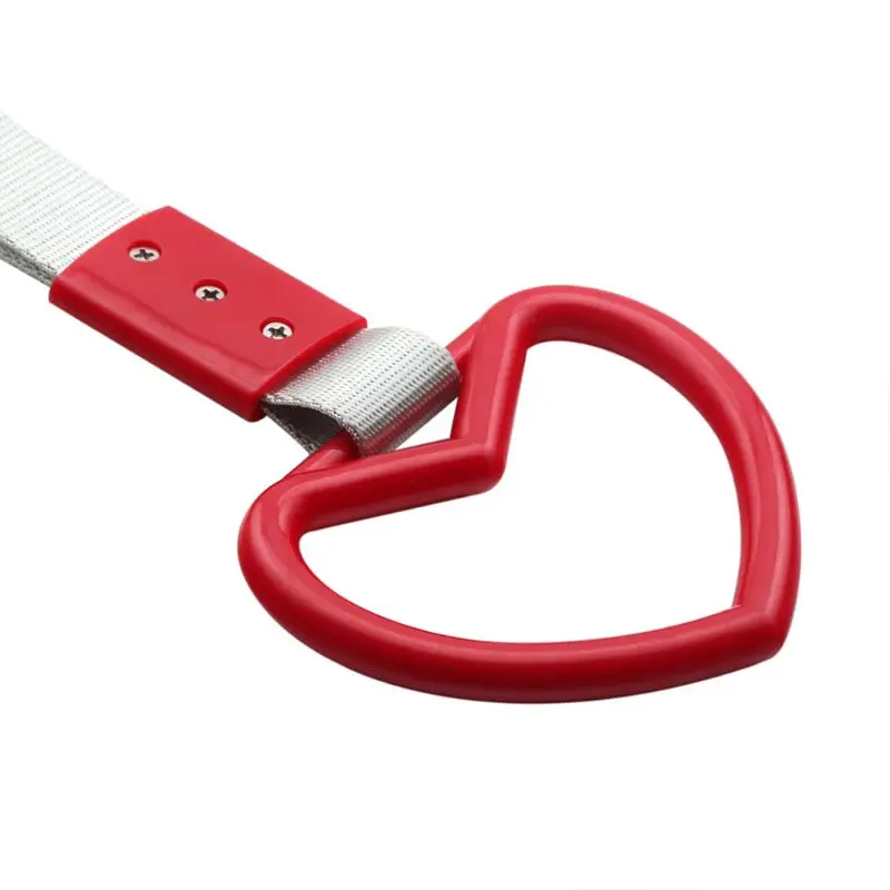 Новинка 1 шт. автомобильное кольцо с сердечком ручка для автобуса ручной ремешок