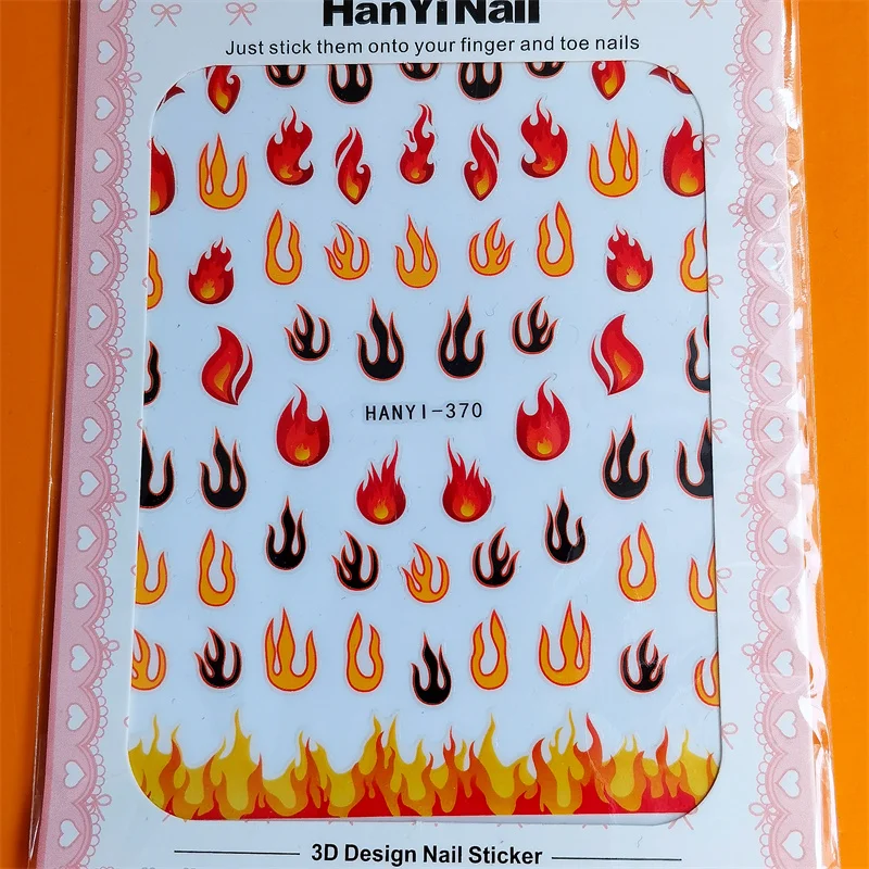 

Cartoon Flane Nail Sticker 3D Back glue Nail decal Nail sticker Nail decoration Nail art Nail tool Nail ornament