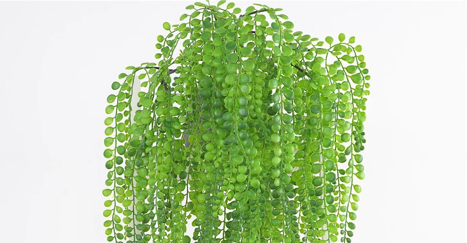Моделирование растений из ротанга настенный подвесной любовник Слезы DIY плюща подвесное суккулентное растение для украшения дома Моделирование Цветок из ротанга корзина