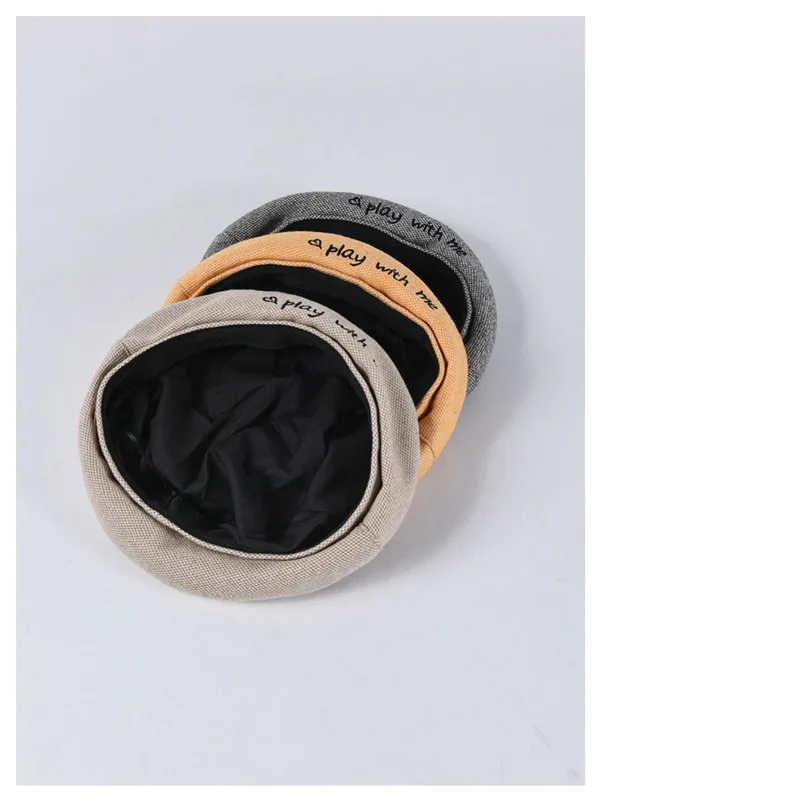 Женский берет с вышивкой художника в морском стиле уличная одежда кепки новая