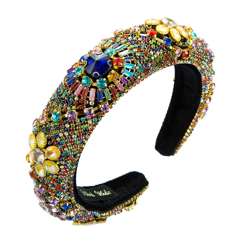 

Efily Bridal Handmade Rhinestone Hairbands Luxury Headbands for Women Hair AccessoriesParty Headpiece Headwear Jewelry Gift