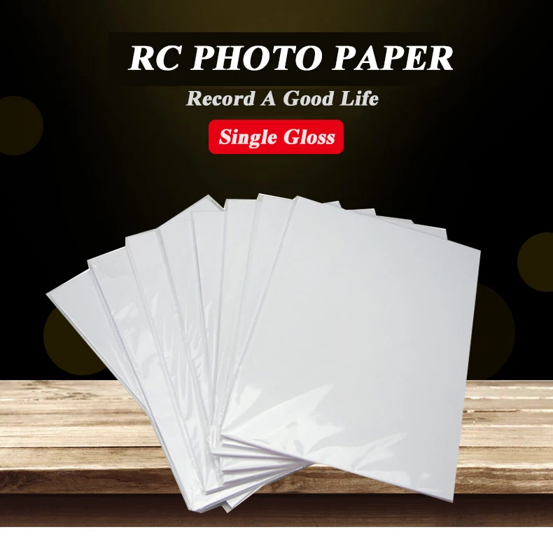 RC фотобумага 3R 4R 5R A4 водостойкая Высококачественная глянцевая матовая 260 г Свадебная фотостудия специальная фотобумага