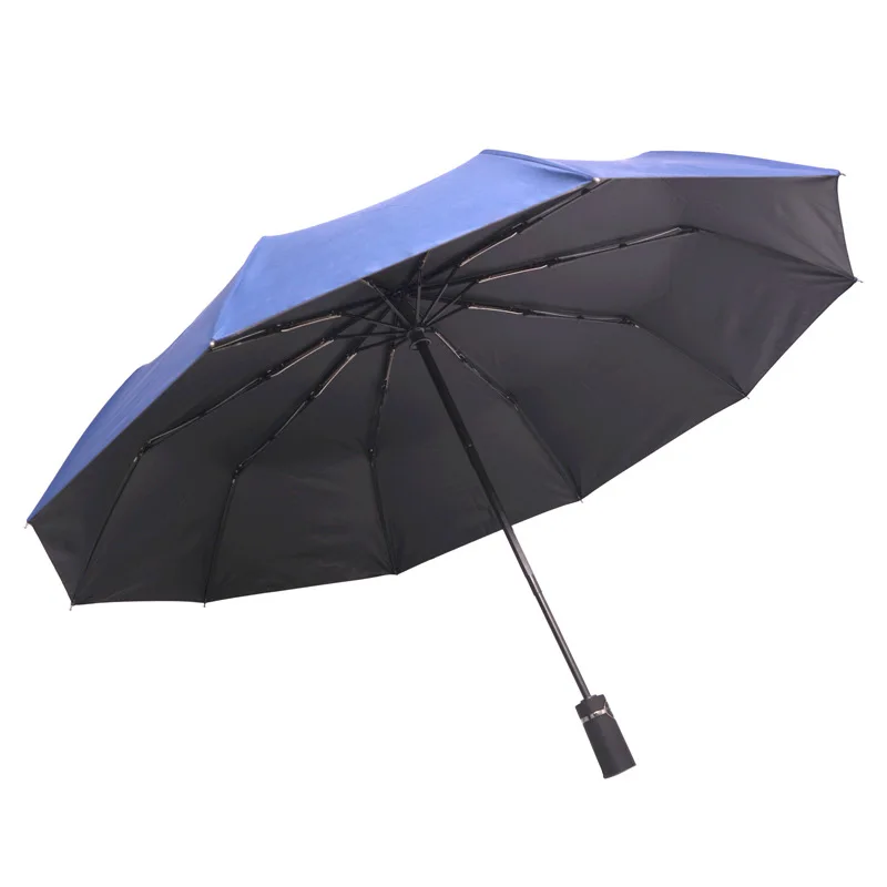 Солнечный зонт с черным покрытием защитой от ультрафиолетового излучения