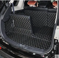 car travel good quality special car trunk mats for mitsubishi outlander 7 seats 2013 waterproof boot carpets cargo liner