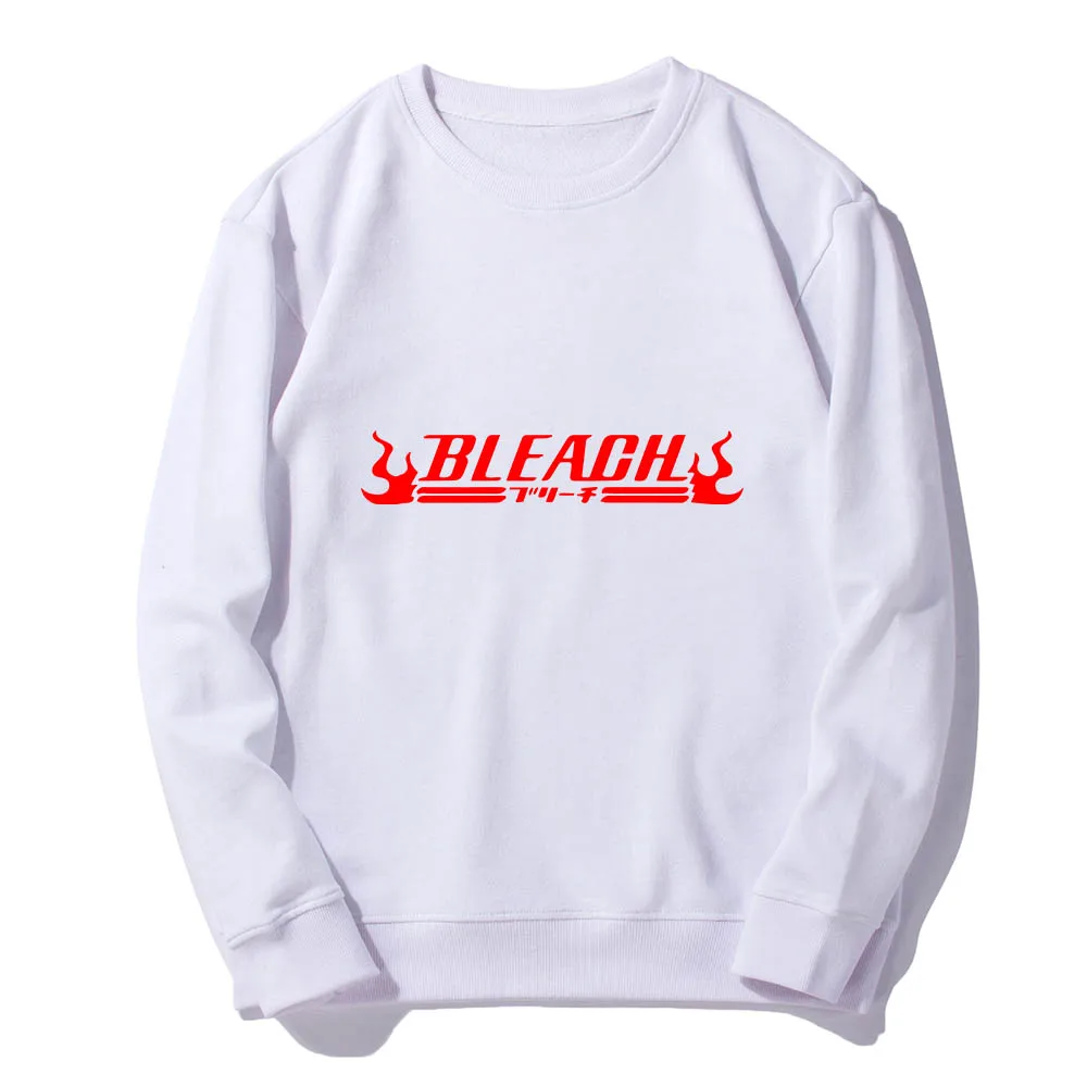 BLEACH Kurosaki ichigo Cotton Hoodie pullover Inoue Orihime Noctilucent O Neck Casual | Мужская одежда