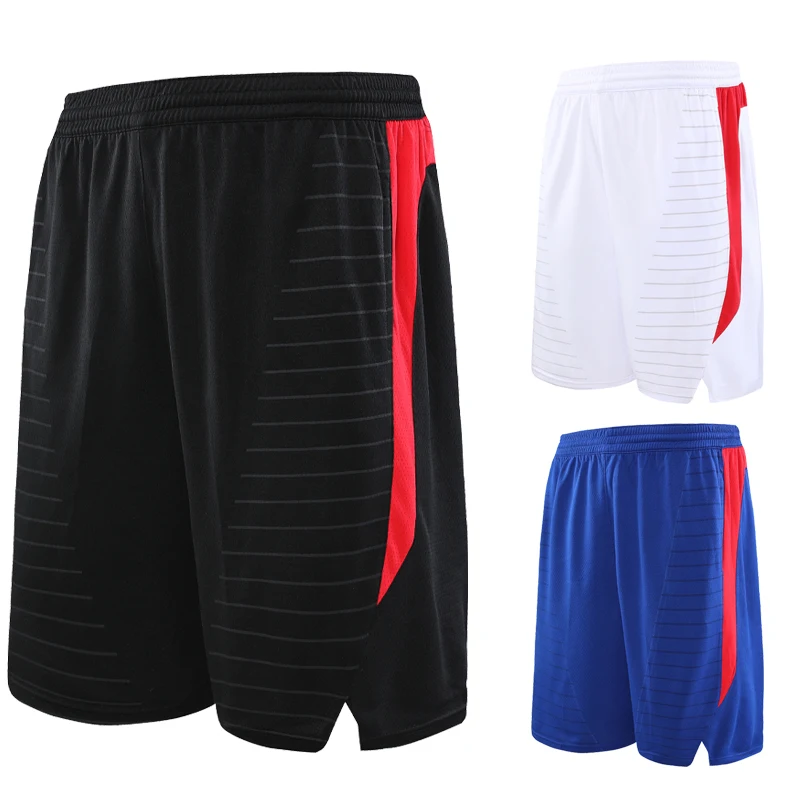 Mesh Basketball Shorts Compression Breathable Fitness Training Quick Drying Patchwork Shorts Leisure Outdoor Running Shorts
