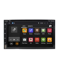 2 din car gps navigation universal car multimedia dvd player radio video with bluetooth wifi mirror link support backup camera