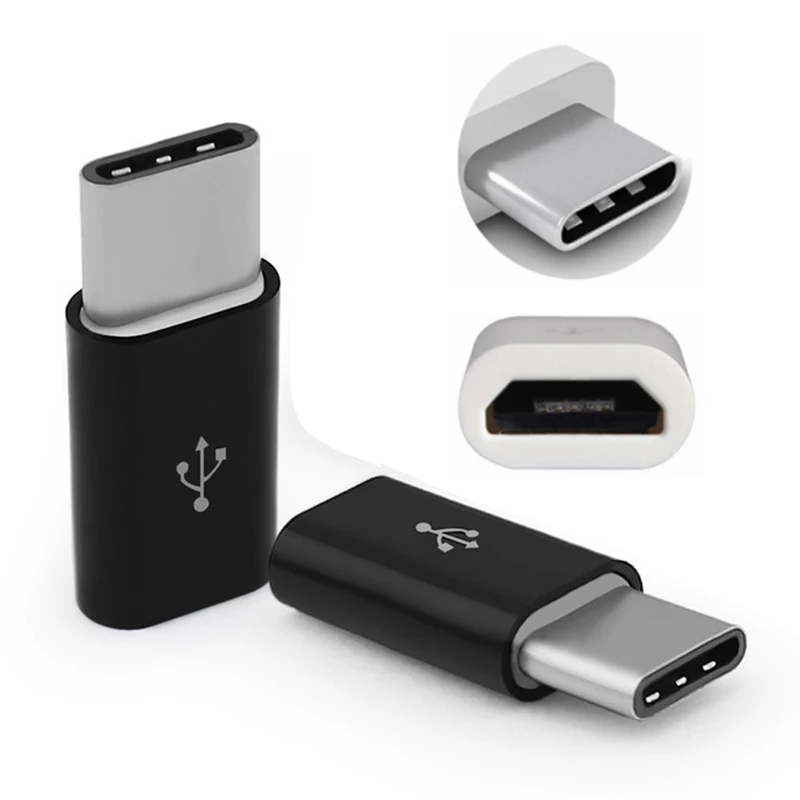 Переходник с Type c папа на Micro USB адаптер типа C для Xiaomi Mi 9 Oneplus 6t Huawei Mate 20 P30 Pro 2