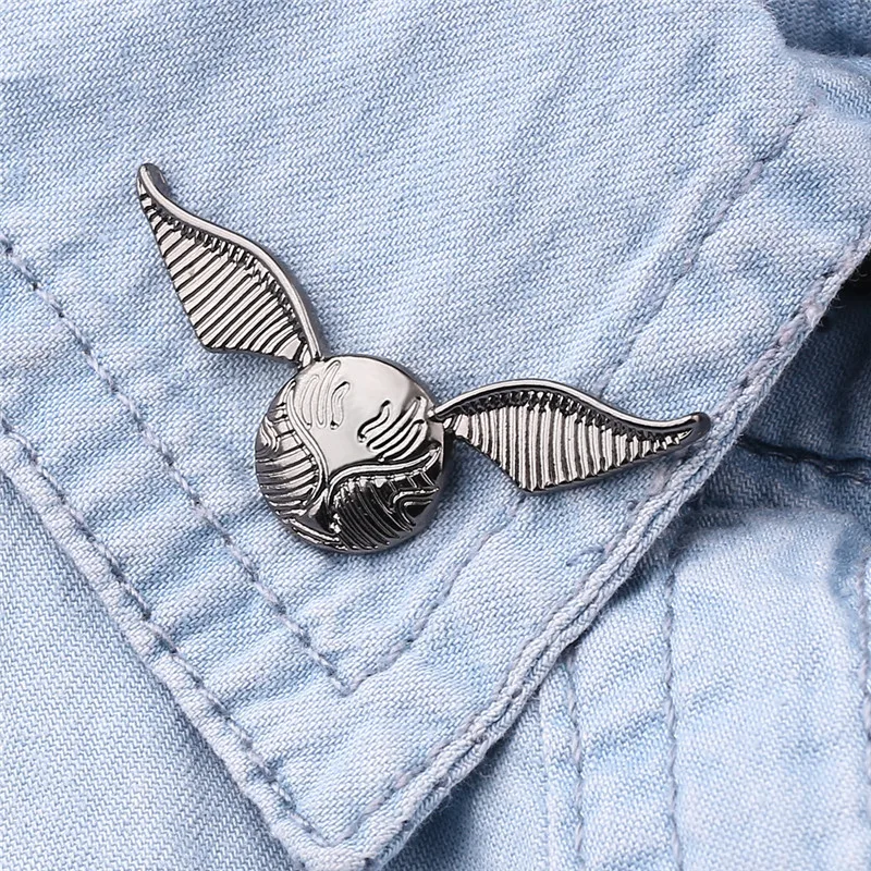 Хогвартс значок колледжа брошь волшебный Гриффиндор Слизерин Ravenclaw Hufflepuff символ металлический значок булавка шляпа брошь для одежды Ювелирные изделия