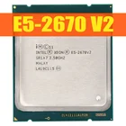 Процессор Xeon E5-2670 v2, 2,5 ГГц, 8 ГТс, 25 Мб, 20 потоков, LGA 2011, 100%