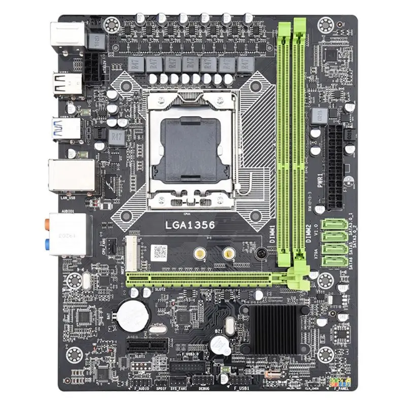 X9A LGA 1356 материнская плата поддерживает серверную память REG ECC и процессор LGA1356 xeon E5