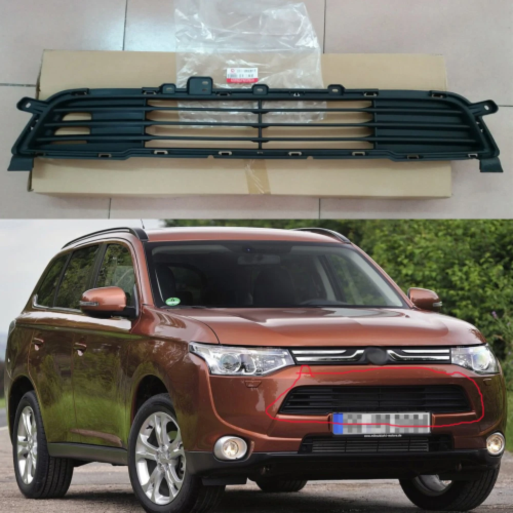 1 шт. передний центральный капот бампер решетка гриль для Mitsubishi Outlander 2013