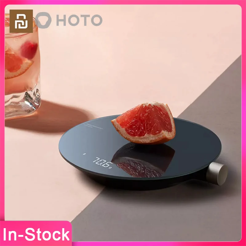 

XIAOMI YOUPIN HOTO Smart Kitchen Scale 3kg Bluetooth Electronic Scale Mini Kitchen Scale LED Digital Display Work With Mijia APP
