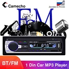 Автомагнитола Camecho 1Din, стерео с дистанционным управлением, Bluetooth, аудио, стерео, 12 В, автомобильный mp3-плеер, FM, USBSD, один Din, автомобильный мультимедийный плеер