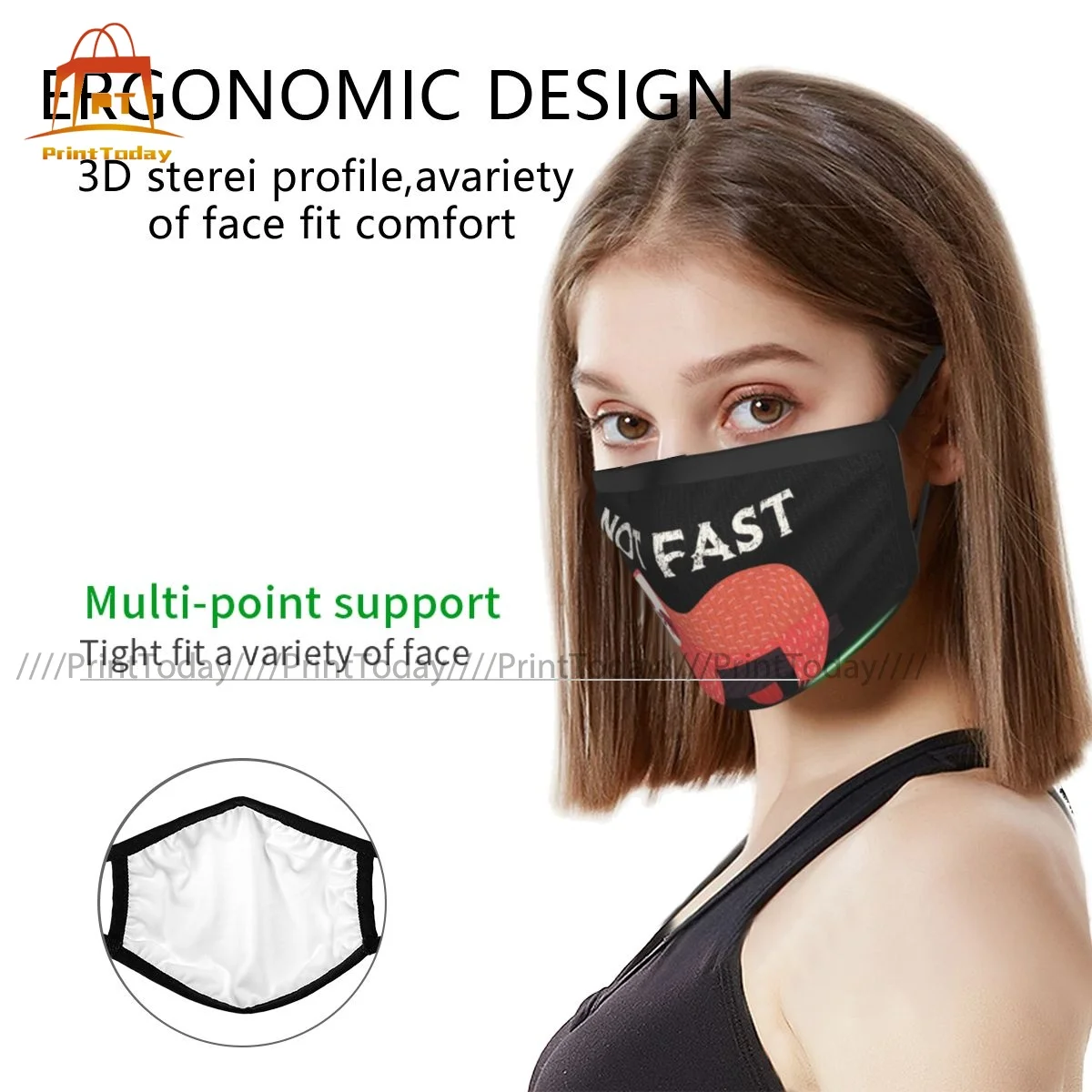 

Mascarillas Sloth Face Mouth Mask Unisex Dust Proof Fun Cloth Cool Designs Facial Mask