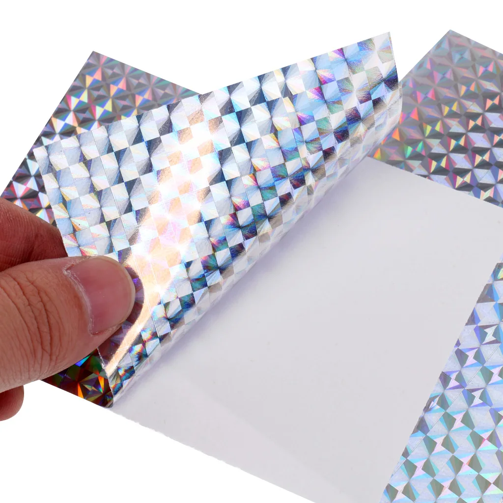 4 шт. светоотражающая Голографическая лента для приманки 3 9X2 9 дюймов | Спорт и