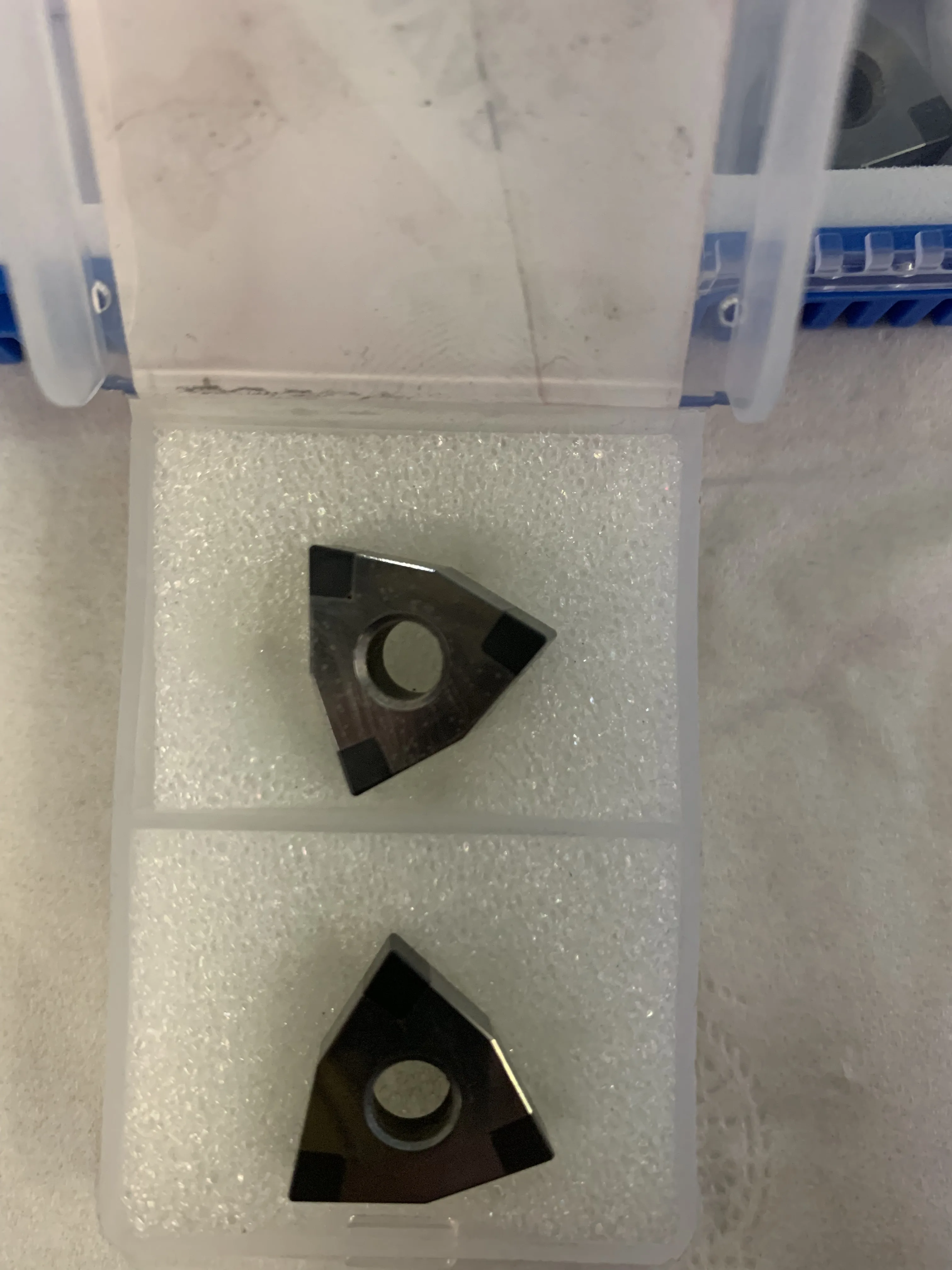 Boron Nitride Solid Pcbn Insert WNMG080404 WNMG080408 3T Алмазная вставка Поворотная лопасть для токарного станка с ЧПУ