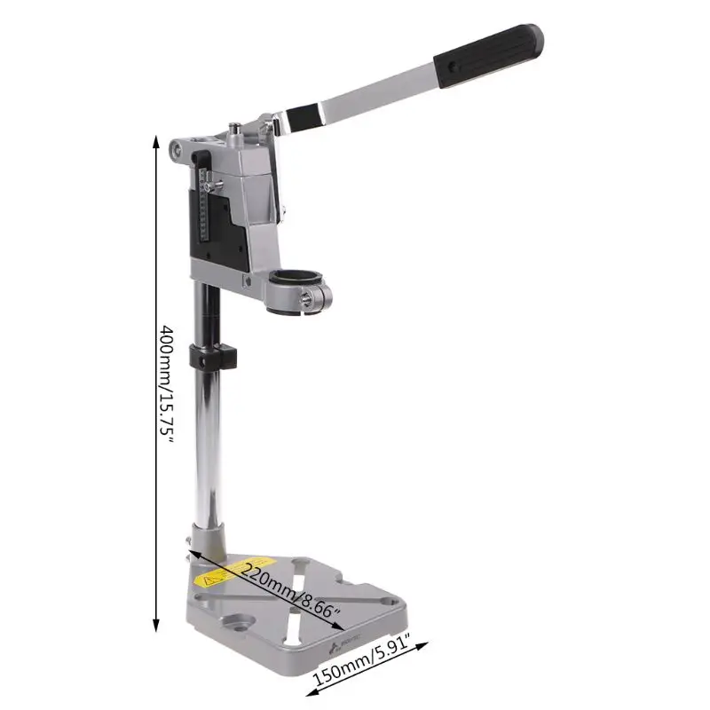 

1Set Aluminum Alloy Bench Drill Stand Single-head Electric Drill Holding Base Holder Grinder Accessories Woodworking Tools Drop