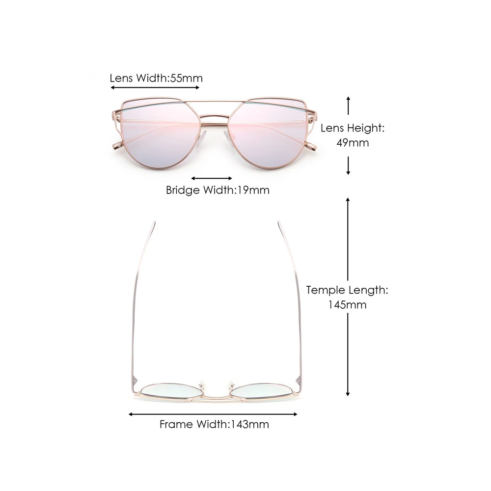 

JM Vintage Sunglasses for Women Cat Eye HFF0001