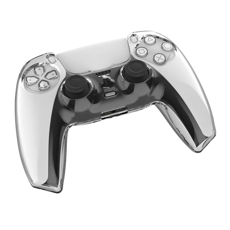 

Прозрачный защитный чехол для контроллера геймпада PS5