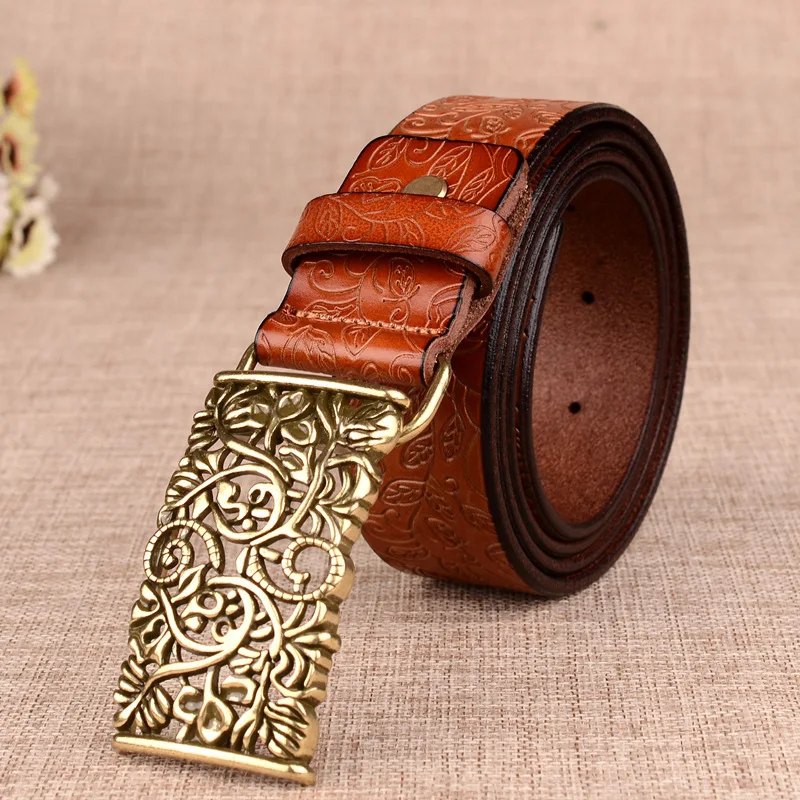 Women's Leather Belt Court Belt Luxury Brand Women Belt Korean Version Leisure Ceinture Femme Luxe Belts For Women Pasek Damski